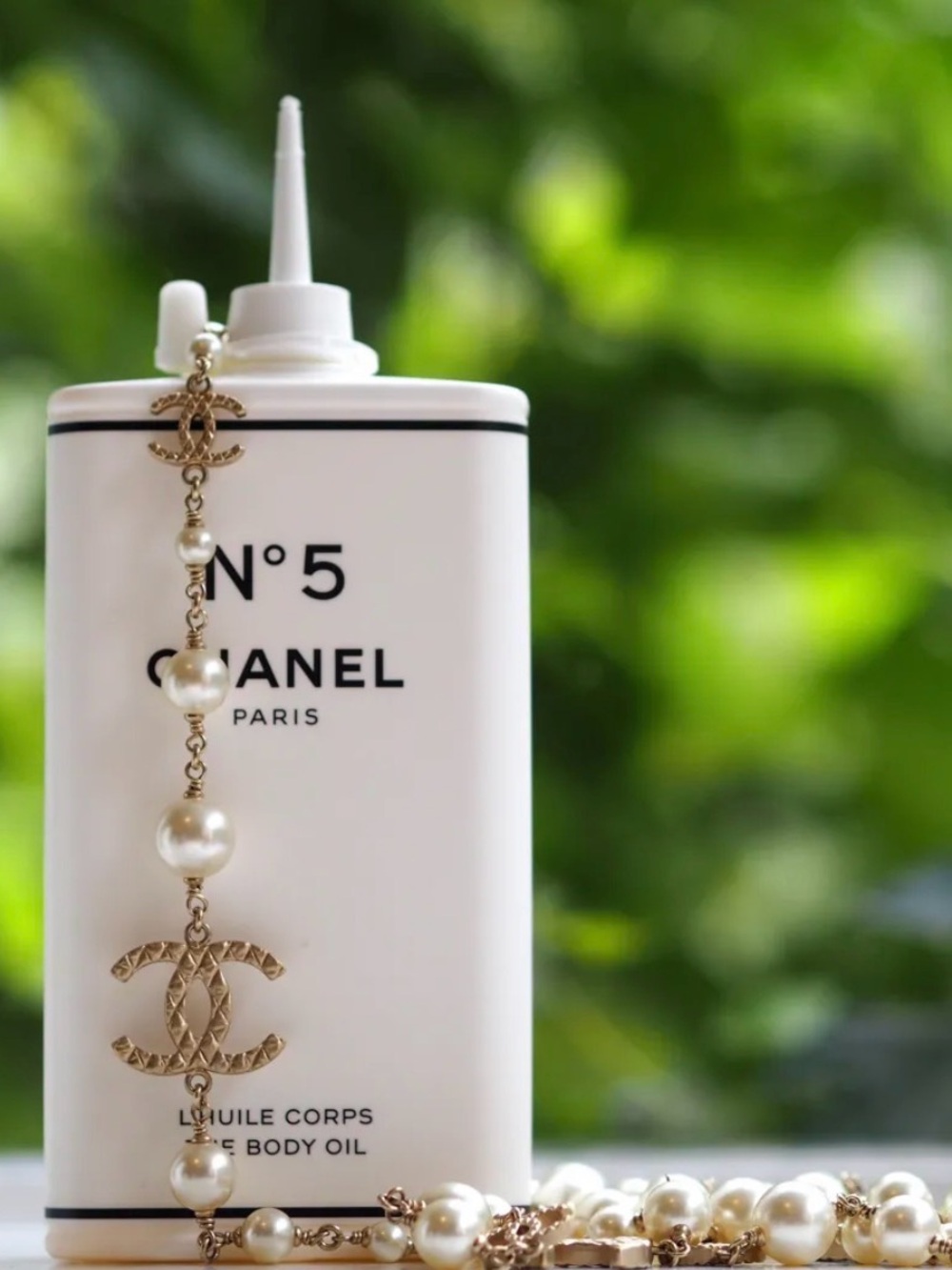 CHANEL N°5 FACTORY 5 BODY OIL w/ COLLECTABLE OIL CAN NEW 100% AUTHENTIC RARE HTF